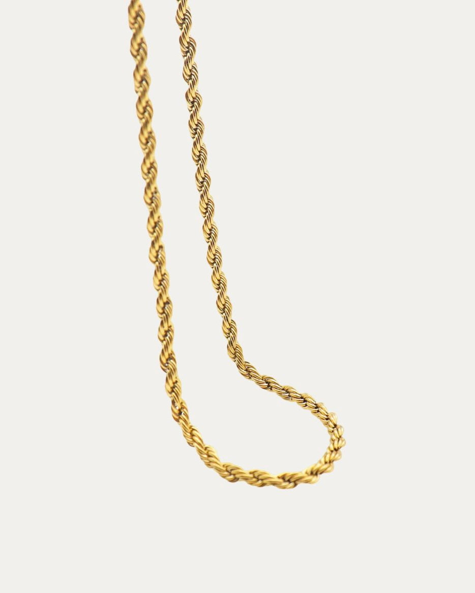 Collier TWISTED MINI. | argent