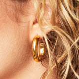 Earrings CLASSIC HOOP. |silver - Zoldout 