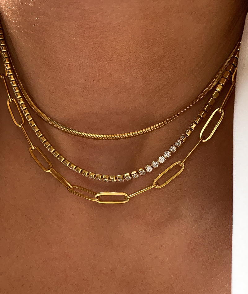 Tennis necklace