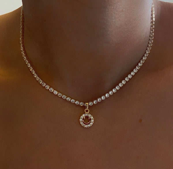 NECKLACE SMILEY. ( 3 style options )