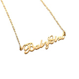 Necklace BABYGIRL.