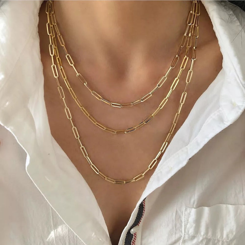 PAPERCLIP NECKLACE.