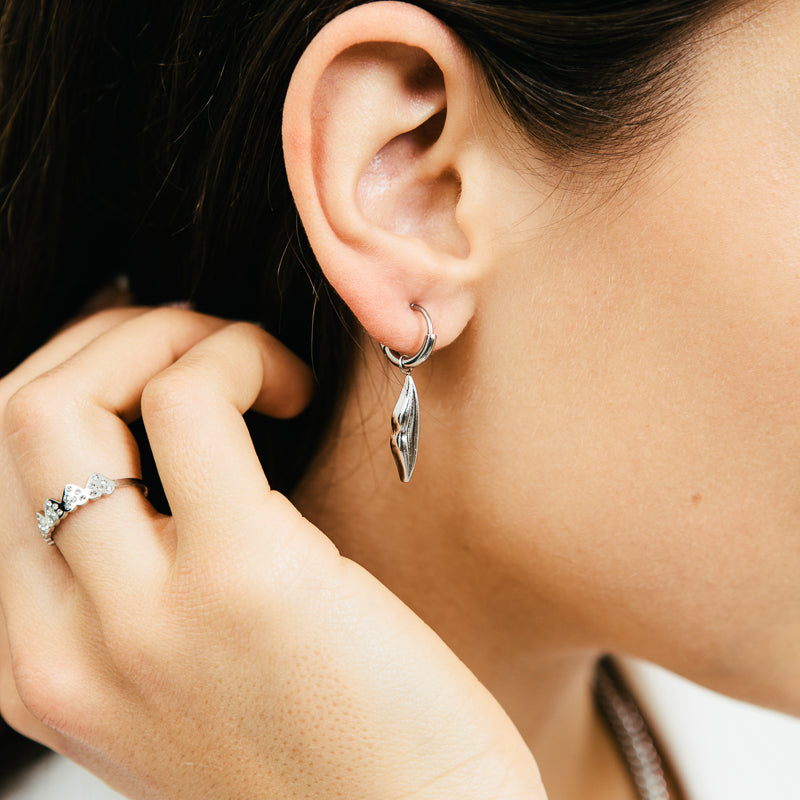 Earrings KISS. | silver - Zoldout 